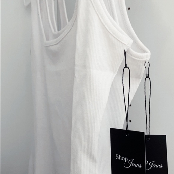 🏷️ CLEARANCE • Basic White Bodysuit - Picture 2 of 3